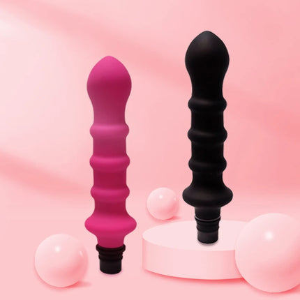 1 Pc Threaded Silicone Fascia Gun Massage Head With 3 Sizes Of Connectors, 12-13mm/15-16mm/18-19mm, Fascia Gun Massage dildo