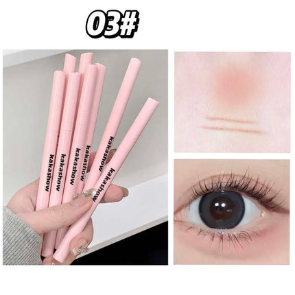Meniscus Double-end Lying Silkworm Eyeliner Pencil Diamond Glitter Matte Eyeshadow Pen Brightening Cream Shadow Highligh Makeup