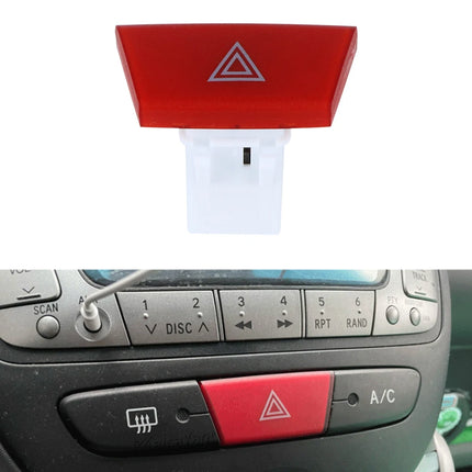 Car Emergency Hazard Warning Indicator Light Switch Red Button for Toyota Aygo Mk1 Peugeot 107 Citroen C1 6490.NG 6490 NG 6490NG