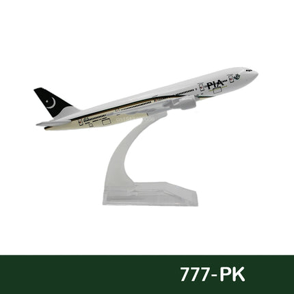 15CM 6inch Diecast Alloy Airlines 777 Turkish Etihad American Airways For Collection Friend Children Gift