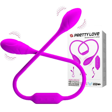 Vibrating Sex toys For Two Bullet Vibrators Double Penetration Silent Women Clitoris Powerful Long Anal Plug Soft Masturbator 18