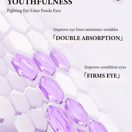 Instant Eye Bag Removal Cream Retinol Anti-Wrinkle Firming Skin Fade Fine Lines Anti Dark Circle Puffiness Brighten Eye skinCare