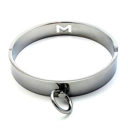 Metal Handcuffs Ankle Cuff with Chain Bondage Collar Restraint Shackles Set BDSM Handcuffs Steel Collars Sex Tool Toys