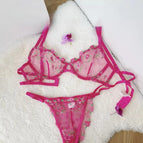 M / Rose red set