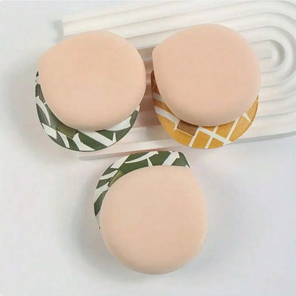 1-10pcs Super Thick Soft Makeup Puffs Large Cotton Velvet Powder Puff Liquid Foundation Sponge Cosmetics Tools Wet Dry Use Puff