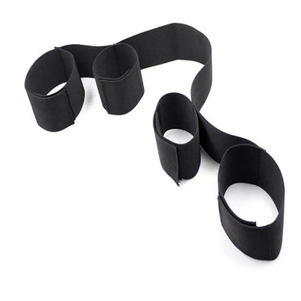 Sexual Restraint Games For Adults Slave Fixed Toys Adjustable Handcuffs And Ankle Cuffs Set Velcro Design Bdsm Play Sets Sex 18