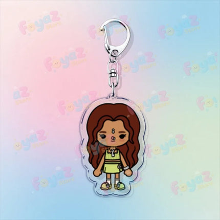 Cool K-pop Katseye Keychain Accessories Bag Charms Cute MANON ‌SOPHIA Womens ‌DANIELA Gamer Keyrings Jewelry Fans Freinds Gift