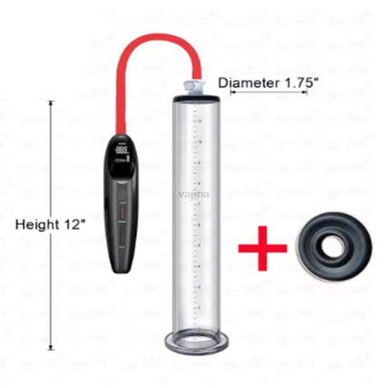Electric Acrylic Penis Pump Vacuum Pump For Penis Male Penis Enlargement Pump Penile Training Extender Cock Dick Pump For Men 18