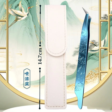 1PC  False Lashes Eyelashes Extension Tweezers 5 colors volume fans Pliers Nail Clips non-slip Professional Beauty make up Tools