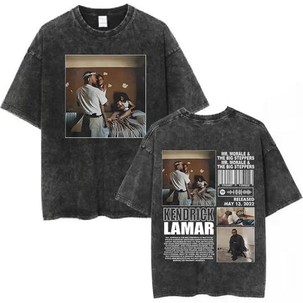 Rapper Kendrick Lamar To Pimp A Butterfly Graphic T Shirt Men's Hip Hop Streetwear T-shirts Unisex Cotton Oversized Tee Shirts
