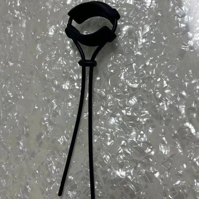 Steel Cylinder Cock Weight Adjustable Silicone Cock Ring for Effective Stretched Penis Weight Training Pendant Stretcher for Men