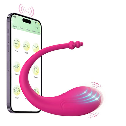 Wireless Bluetooth Powerful Vagina Vibrator Clitoris G Spot Vibrating Love Egg APP Long Distance Control Clit Sex Toys for Women