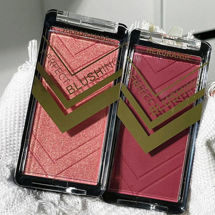 [MP]Girl Blush Peach Makeup Blusher Palette Cheek Nude Brown Contour Blush Cosmetics Korean Natural Rouge Cheek 6 Colors