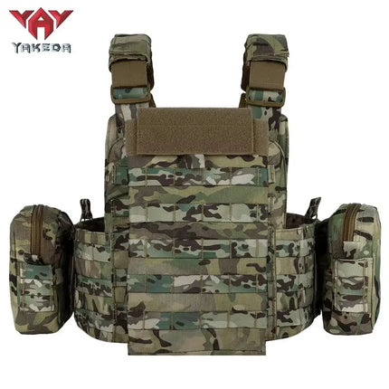 YAKEDA 6094 Tactical Vest - Quick Release Laser Cut System