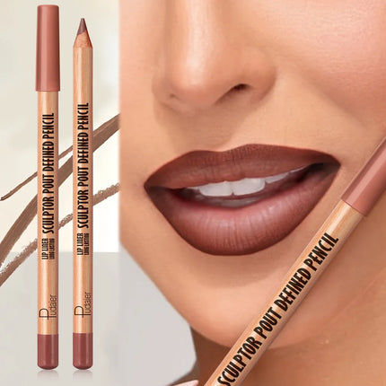 This matte, waterproof lip liner is long-lasting and non-fading, easy to apply, and perfect for beginners.