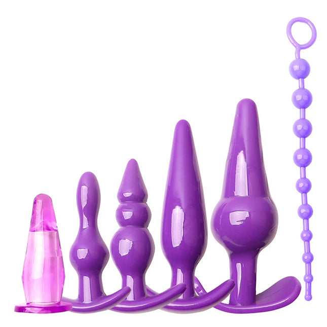 New 4/5/6/9Pcs Butt Plug Set Different Shapes Anal Expander Sex Toys Erotic Prostate Massager Stimulator Plug Anal Dilator