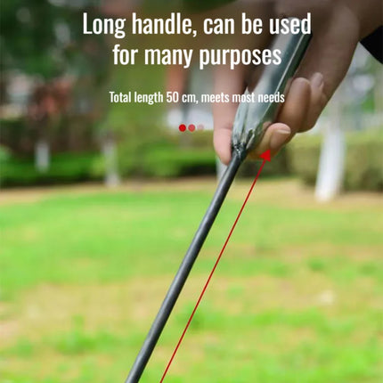 50cm 4-Teeth Hand Weeder Garden Hoe Weeding Artifact Manganese Steel Portable Uprooted Grass Tools for Vegetable Gardening, Farm