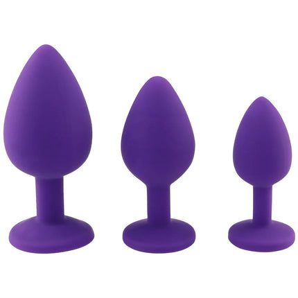3 Size Soft Silicone Anal Plug Sex Toys for Women Men Erotic Bullet Anal Plug Bullet Gay Sex Toys for Adults Toys
