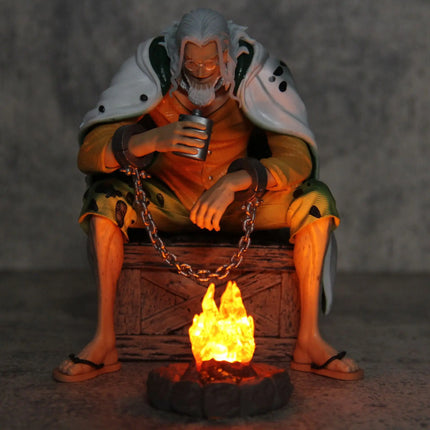 2026 One Piece Silvers Rayleigh Action Figure PVC Model Statue Home Collection Decoration Ornament Toy Birthday Gift
