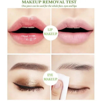 12/80 PCS Avocado Scented Makeup Removing Wipes - Deep Cleansing, Travel-Friendly, Single-Use