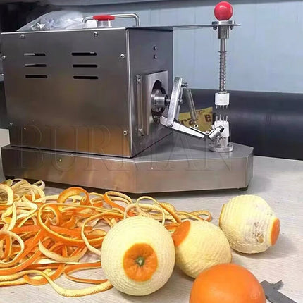 Desktop Electricity Fruit Peeling Machine Easy Operation Lemon  Citrus Kiwi peeler
