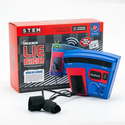 Lie Detector Electric Polygraph Test Finger Toy Party Game for Kids Adults Lie Detector Toys Social Game Funny Toys Kids Gifts