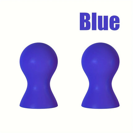 Silicone Nipple Suckers Breast Teaser Set, Soft Suction Cups for Nipple Stimulation, Reusable Silicone Nipple Stimulator Sex Toy