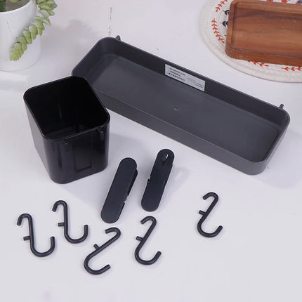 Peg board Wall Accessories Wall Organizer Mounting Display Diy Pegboard Kit Tool Storage Panel Board Rack Bathroom Kitchen