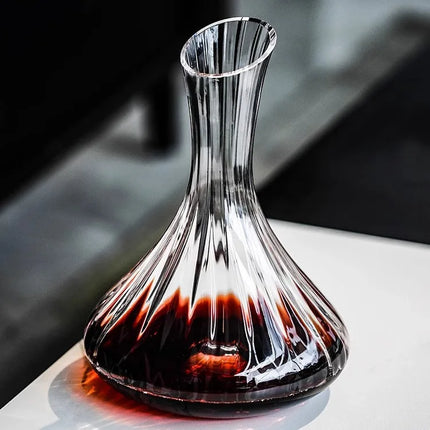 Iceberg Whisky Wine Decanter Handmade Lead-free Crystal Wine Pourer Carafe Thickened Wine Dispenser Pot Bar Accessories