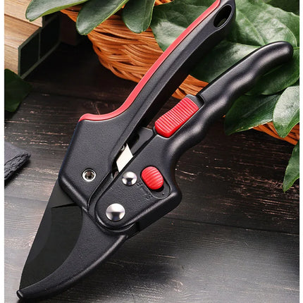 Heavy Duty Ratchet Pruning Shears Garden Loppers Branch Cutter Labor Saving Fruit Tree Trimming Scissors Landscape Gardening Too