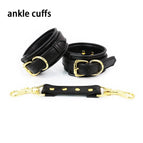 black  ankle cuffs