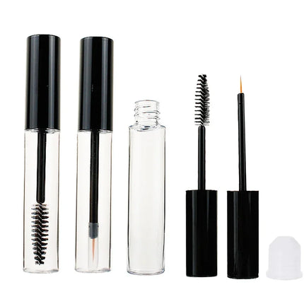 3/10/30/50/100pcs Empty 10ml Mascara Tube Eyelash Refillable Mascara Makeup Container Eyelash Wand Tube Vials