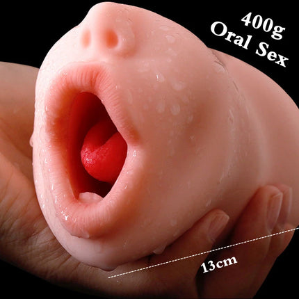 18+ Realistic Oral Sex Vaginal Sex Toys for Men Pocket Pussy Vagina Erotic Artificial Anal Vaginal Male Masturbators Adults Toys