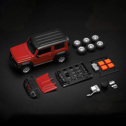 CCA 1:32 Suzuki Jimny Assembly Edition alloy diecast model off road vehicle toy kids gift collection car ornament trendy display