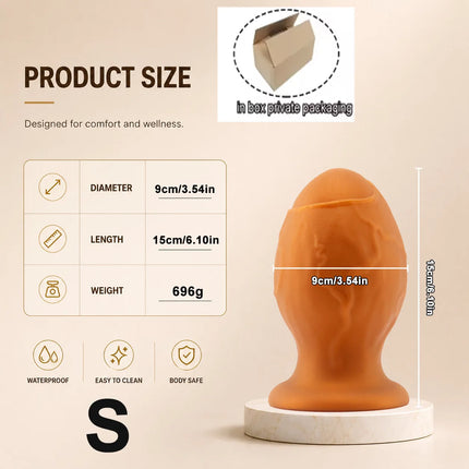 18+ Buttplug Silicone Super Big Anal Dildo Balls Fisting Huge Butt Plug Anal Dilator Training Masturbation Sex Toy Men Women성인용품