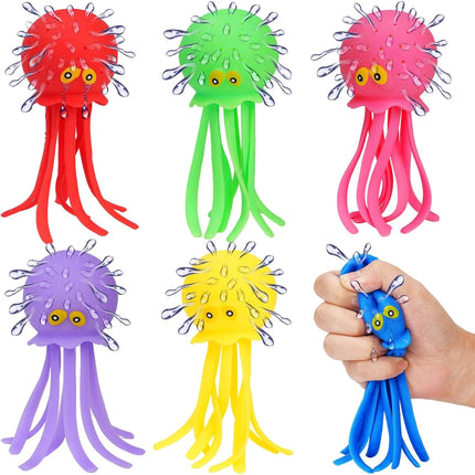 Octopus Water Balls Sensory Stress Relief Floating Pool Toys for Kids Water Splash Ball Swim & Bath Toys Outdoor Activity & Game