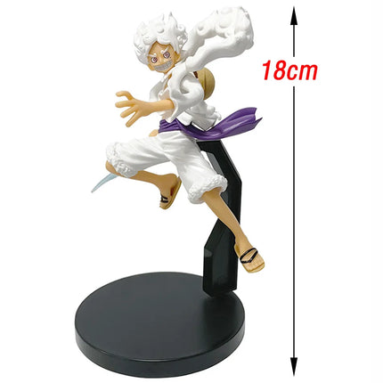 Anime ONE PIECE Figure Toy 18cm Nika Monkey D Luffy Action Figures Dolls Pvc Model Collectible Statue Toy Gift In Stock