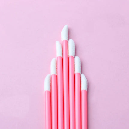 5/100 Pcs Lip Brush Eyelash Makeups Lip Glossy Microbrush Lash Extension Lipstick Set Cosmetic beauty Tools