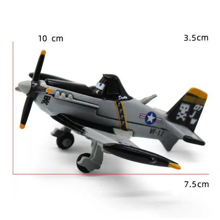Pixar Planes Dust Crophopper Skipper Dottie Ehsani Forklift Metal Diecast Model Aircraft Toy Children Birthday Gift