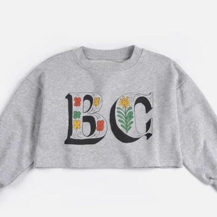 2026 New Spring Summer Children's Cartoon Printed Hoodies Sweatshirts Pants Korean Baby Boys Girls Denim Shirts Jeans Clothings