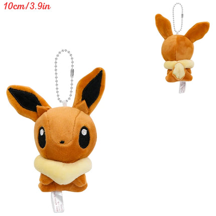Pokemon Eevee Umbreon Sylveon Espeon Vaporeon Plush Toys Keychain Gengar Duskull Haunter Flareon Stuffed Peluche Doll Gifts Kids