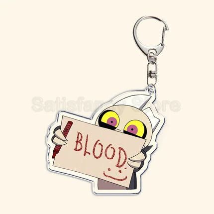 The Owl House Keychain Luz Noceda King Eda Hooty Acrylic Key Chain Pendant Key Ring Keychains for Bag Pendant Aaccessories Gift