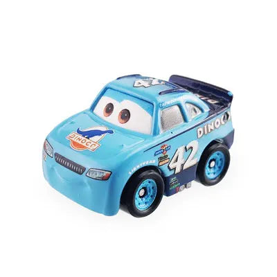 Pixar Cars Series Mini Car Set Lightning McQueen Black Storm Jackson Police Car Cruz Boy Toy Alloy Cars Gift FLG70