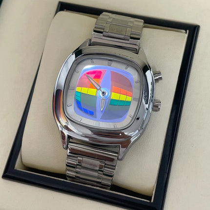 New High-end Watches for Men and Women Dynamic Digital Display Y2K Clock Luminous Waterproof Quartz Wristwatches with Box Gifts