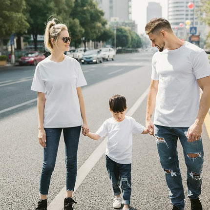 Custom Tshirt Front Back Print Professional Your Own Logo Text Photo Male Personalized Premium Gifts T-shirt EU Size 100% Cotton