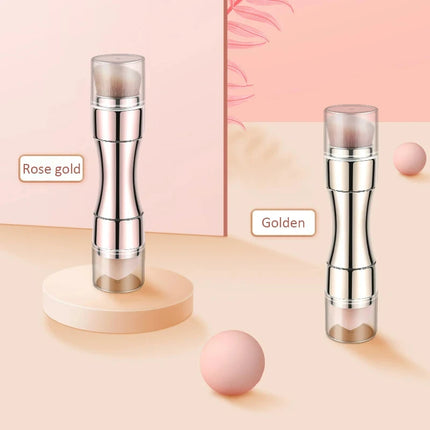 4-in-1 Multifunctional Makeup Brush Set - Professional Portable Foundation Blush Eyeshadow Lip Brushes Travel Kit with Case