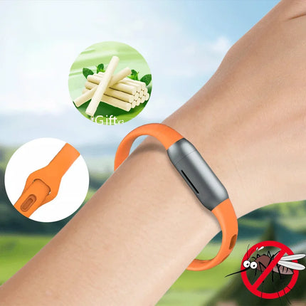 Essential Oil Mosquito Repellent Bracelet for Adult Children Outdoor Plant Essential Oil Portable Repellent Wristband NEW