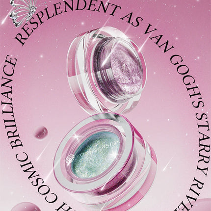 Multi-Use Liquid Glitter Eyeshadow High Shine Shades Gel Liquid Eyeshadow Water Light Quick Dry Long Lasting Multi-Use Makeup