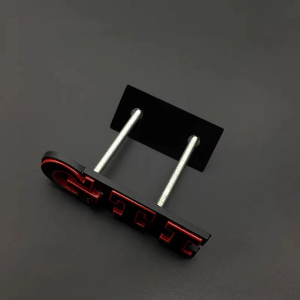 3D Metal GTI Grill Emblem Car Front Hood Stickers For VW Volkswagen Sagitar Magotan Polo Santana Lavida Gran Lavida Lamando Golf