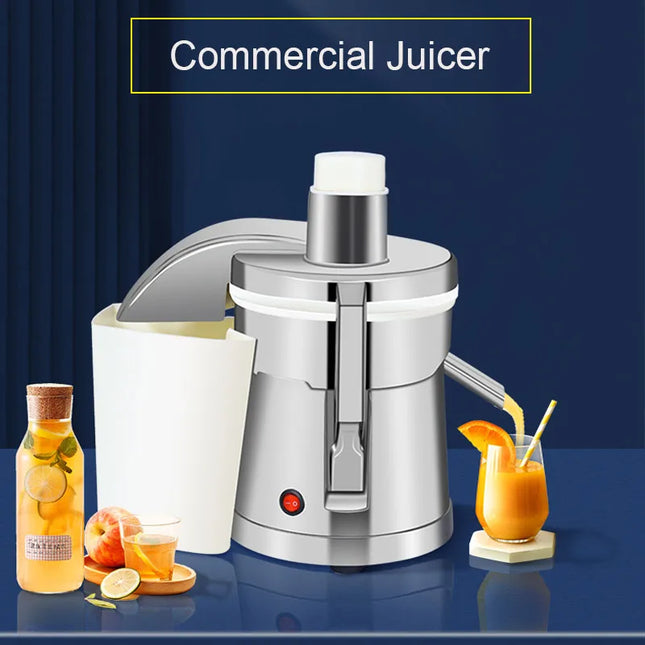 High-power Motor Juice Extractor Stainless Steel Commercial Fruit Juicer Machine Easy Operation